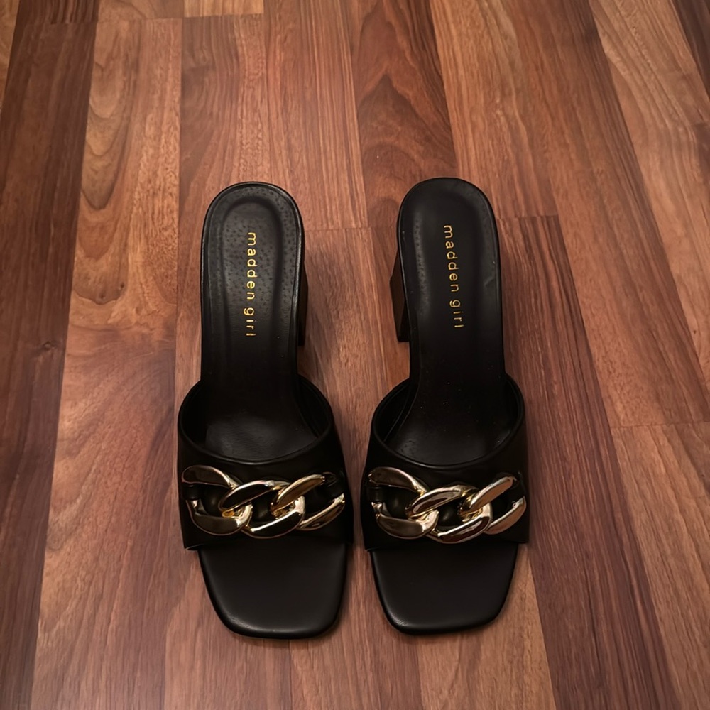 Madden Girl Mule Heels